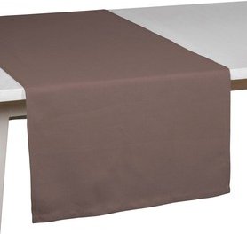 Tischläufer 'Pure' 50x150cm schokolade