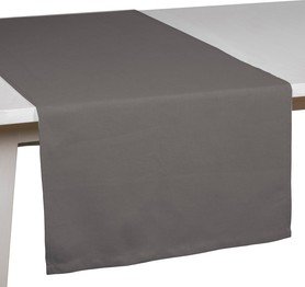 Tischläufer 'Pure' 50x150cm granit