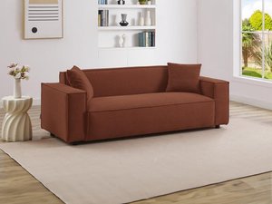 Sofa 3-Sitzer - Cord - Terracotta - BORORE