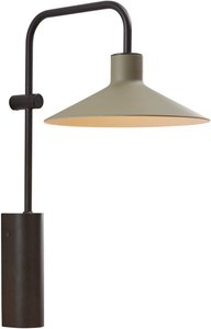 Bover Platet A02 LED-Wandlampe mit Schalter, oliv