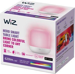 WiZ Hero LED-Tischleuchte RGBW, portabel