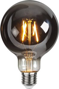 LED-Globelampe E27 1,8W Plain Smoke 2.100K Ø 95mm