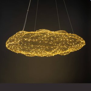 Paul Neuhaus Reva LED-Hängeleuchte, altmessing