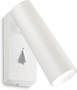 Ideal Lux Pipe LED-Wandlampe, verstellbar weiß