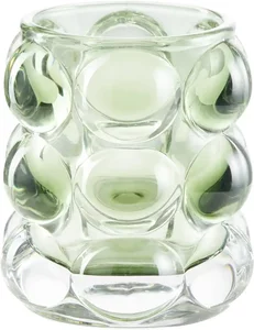 Teelichthalter ¦ grün ¦ Glas  ¦ Maße (cm): H: 9  Ø: 10.5 Accessoires > Kerzen & Lichter > Teelichthalter - Höffner