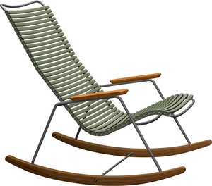 Schaukelstuhl CLICK Rocking Chair olive green
