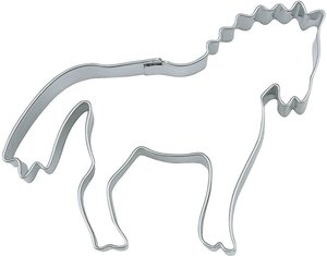Städter Ausstechform Pferd Plätzchenausstecher Edelstahl 8,5cm