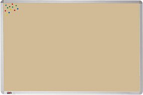 dots Pinnwand 60,0 x 45,0 cm Textil beige