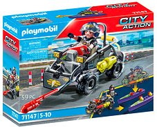 Playmobil® City Action 71147 SWAT-Multi-Terrain-Quad Spielfiguren-Set