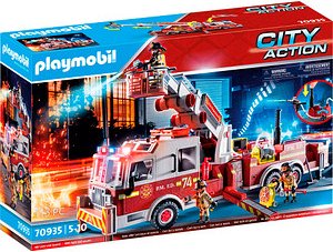 Playmobil® City Action 70935 Feuerwehr-Fahrzeug: US Tower Ladder Spielfiguren-Set