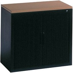 CP Omnispace Rollladenschrank schwarzgrau 1 Fachboden 80,0 x 42,0 x 72,0 cm