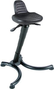 mey chair Stehhilfe AF5-H-PU1 11112 schwarz Kunstleder
