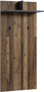Wandpaneel BEN Eiche Old Wood Nachbildung anthrazit B/H/T: ca. 60x136x27 cm