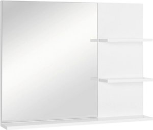 Badspiegel 834-207 weiß B/H/T: ca. 60x48x10 cm