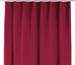 Vorhang mit flämischen 1-er Falten, burgund, Blackout (verdunkelnd) (269-51)