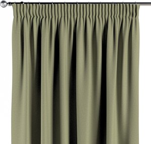 Vorhang mit Kräuselband, grün, Blackout Soft (269-23)