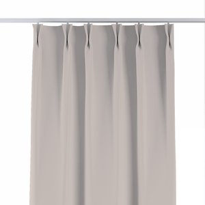 Vorhang mit flämischen 2-er Falten, beige, Blackout 300 cm (269-40)