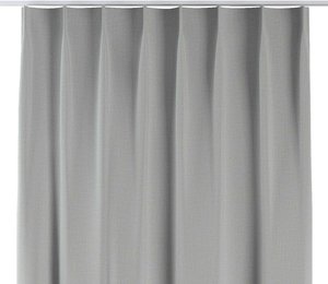 Vorhang mit flämischen 1-er Falten, grau, Blackout 300 cm (269-13)