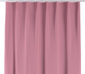 Vorhang mit flämischen 1-er Falten, rosa, Blackout (verdunkelnd) (269-92)