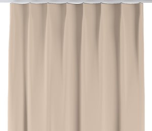 Vorhang mit flämischen 1-er Falten, Sand, Blackout 300 cm (269-43)