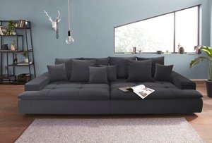 Mr. Couch Big-Sofa "Haiti", wahlweise mit Kaltschaum (140kg Belastung/Sitz) und AquaClean-Stoff