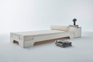 Müller SMALL LIVING Stapelbett "STAPELLIEGE Komfort (eine Liege)", Komforthöhe 27.5 cm, ausgezeichnet mit dem German Design Award - 2019