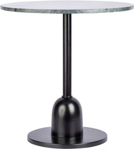 Kayoom Beistelltisch "Beistelltisch Gordon 125", Industrial Style, Tischplatte aus Marmor, runde Form