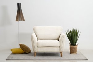 Home affaire Sessel "MARSEILLE Polstersessel", mit Massivholzbeinen aus Eiche, verschiedene Bezüge und Farbvarianten