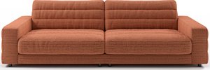 3C Candy Big-Sofa "Stripes", Lose Rückenkissen, mit feiner Quersteppung