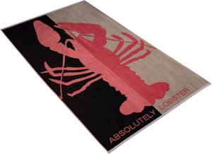 Vossen Strandtuch "Absolutely Lobster", (1 St.)