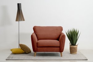 Home affaire Sessel "MARSEILLE Polstersessel", mit Massivholzbeinen aus Eiche, verschiedene Bezüge und Farbvarianten