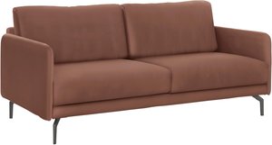hülsta sofa 3-Sitzer "hs.450", Armlehne sehr schmal, Breite 190 cm, Alugussfuß Umbragrau