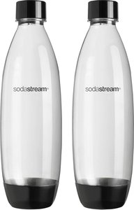 SodaStream Wassersprudler Flasche "DuoPack Fuse", (Set, 2 tlg.), Kunststoff,Ersatzflaschen für SodaStream Wassersprudler + PET-Flaschen