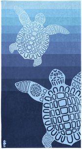 Seahorse Strandtuch "Turtle", (1 St.), mit Schildkröten Motiv