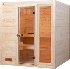 weka Sauna "Valida", (Set), 9 kW-Ofen mit integrierter Steuerung