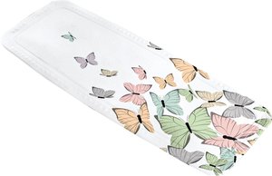 Kleine Wolke Wanneneinlage "Butterflies", mit Schmetterlingen