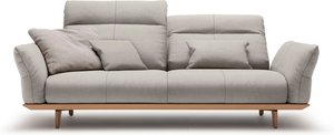 hülsta sofa 3-Sitzer "hs.460", Sockel in Eiche, Füße Eiche natur, Breite 208 cm