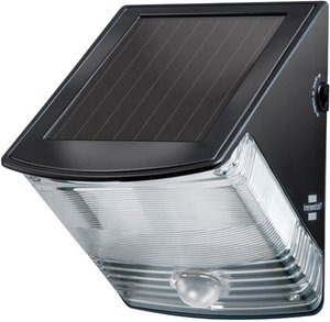 Brennenstuhl LED Solarleuchte, mit Bewegungsmelder und Solar-Panel