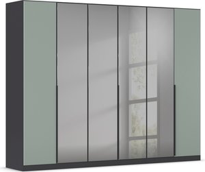 INOSIGN Drehtürenschrank "Ferris Schrank Breite 2,10m BESTSELLER Schlafzimmerschrank", Kleiderschrank mit Spiegel in den Ausführungen BASIC/CLASSIC/PREMIUM