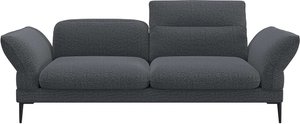 FLEXLUX 2,5-Sitzer "Salino, Funktionssofa, Relaxsofa", Sofa mit Arm- und Kopfteil-Verstellungen, Kaltschaum & Stahl-Wellen