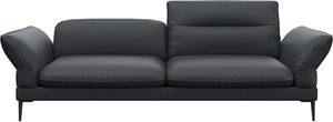 FLEXLUX 3-Sitzer "Salino, Funktionssofa, Relaxsofa", Sofa mit Arm- und Kopfteil-Verstellungen, Kaltschaum & Stahl-Wellen