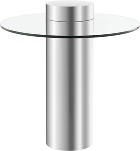 Kayoom Beistelltisch "Beistelltisch Ontario 125", Minimalistisches Design, Säulengestell, pflegeleicht