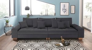 Mr. Couch Big-Sofa "Nikita", wahlweise mit Kaltschaum (140kg Belastung/Sitz) und AquaClean-Stoff