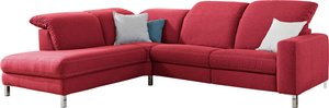 3C Candy Ecksofa "L-Form", Polsterecke, wahlweise mit Relaxfunktion