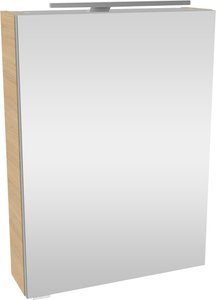 FACKELMANN Spiegelschrank, (Spiegelschrank mit LED-Aufsatzleuchte), Badmöbel