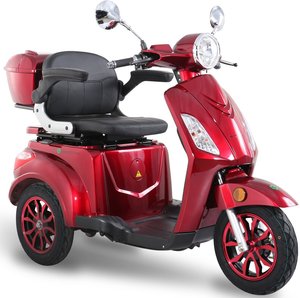 E-Motorroller Inkl. inkl. Topcase 3000 W 85 km/h - GreenStreet Casalist Topcase\