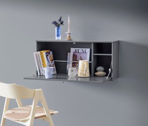 Hammel Furniture Schreibtisch "Mistral Bürotisch, Arbeitstisch, Tisch, Computertisch", mit Klappe, Computertisch, Homeoffice, B: 89 cm, Designmöbel