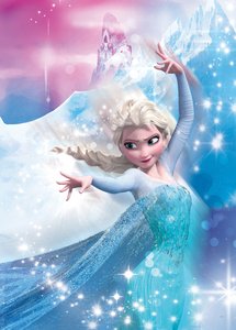 Komar Poster "Frozen 2 Elsa Action", Disney, (1 St.), Kinderzimmer, Schlafzimmer, Wohnzimmer
