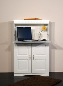 VOGL Möbelfabrik Sekretär "HANS, Schreibtisch,", kompakter PC-Schrank im Landhausstil, Breite 78 cm, Made in Germany