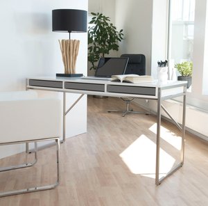 Hammel Furniture Schreibtisch "Mistral Bürotisch, Arbeitstisch, Tisch, Computertisch", mit Gestell, B: 137,4 cm, Designmöbel